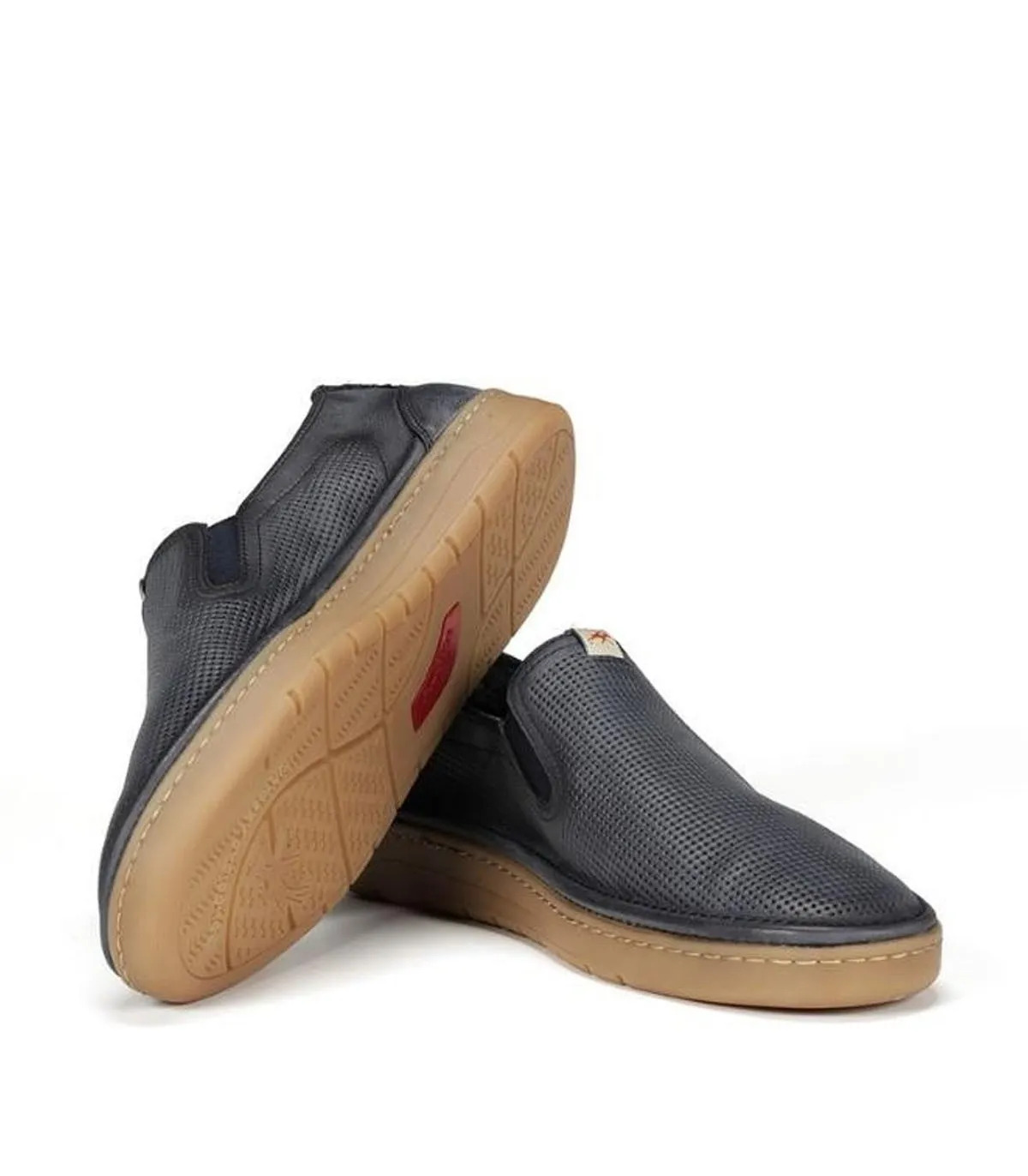 MOCASINES DE PIEL PARA HOMBRE FLUCHOS LEO F1946 MARINO