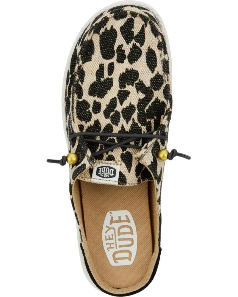 Mocasines HEY DUDE  de Mujer MUJER MOCASINES WENDY SLIP CLASSIC LEOPARD 41269-90L  VARIOS COLORES