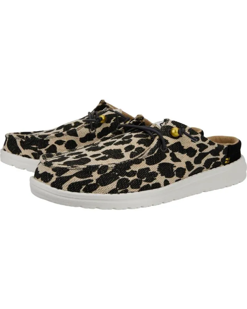 Mocasines HEY DUDE  de Mujer MUJER MOCASINES WENDY SLIP CLASSIC LEOPARD 41269-90L  VARIOS COLORES