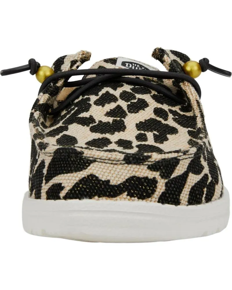 Mocasines HEY DUDE  de Mujer MUJER MOCASINES WENDY SLIP CLASSIC LEOPARD 41269-90L  VARIOS COLORES