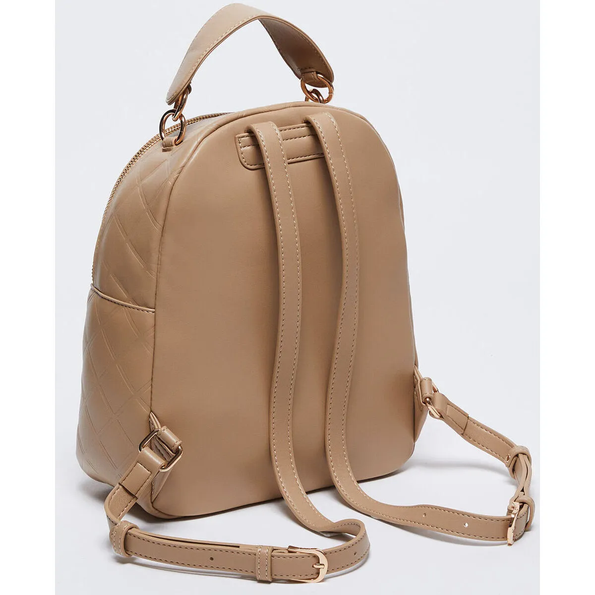 Mochila acolchada con strass
