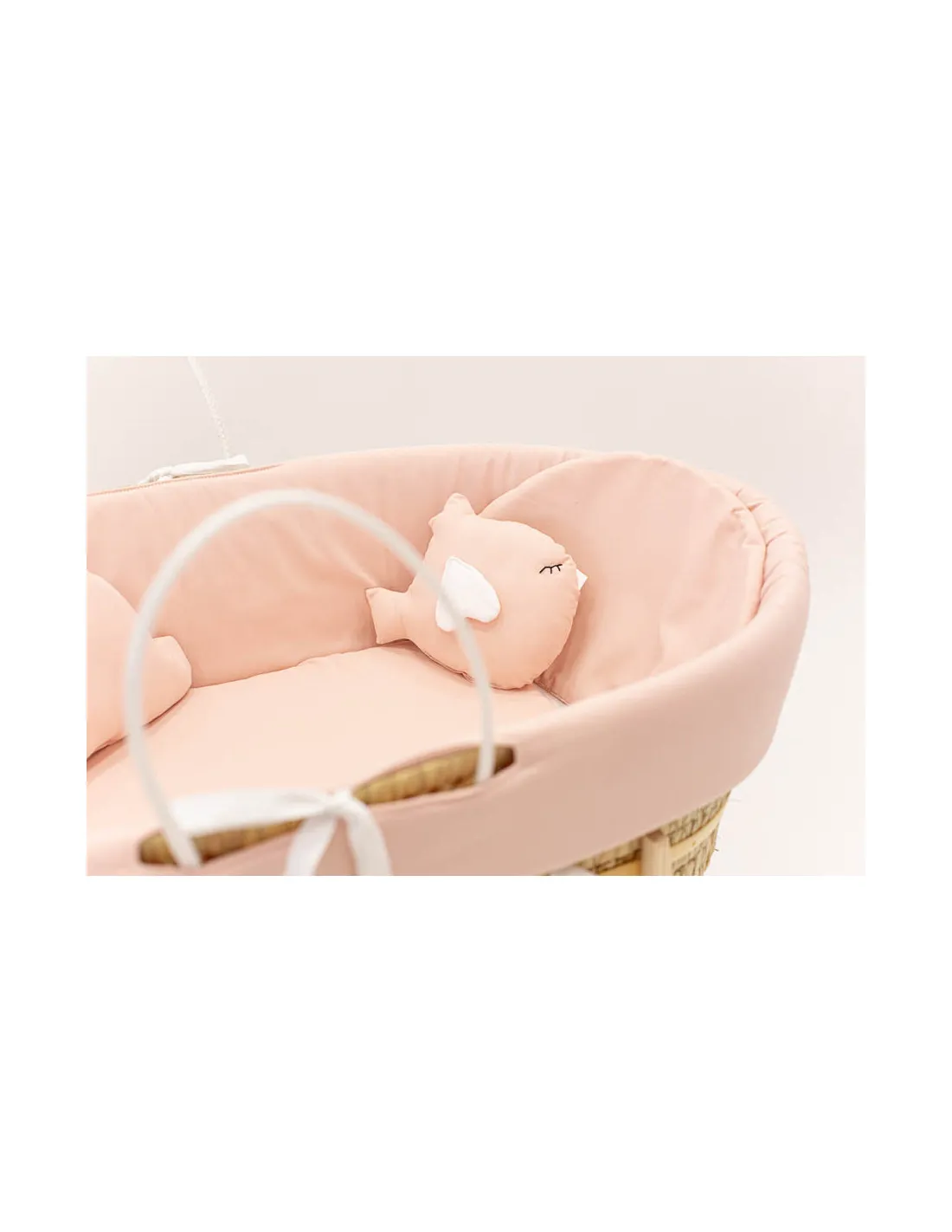 Moisés bebé Folk Rosa Nude de Cucos Baby