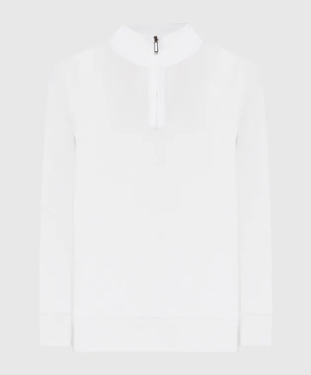 MooRER White TERNIMLL wool jumper