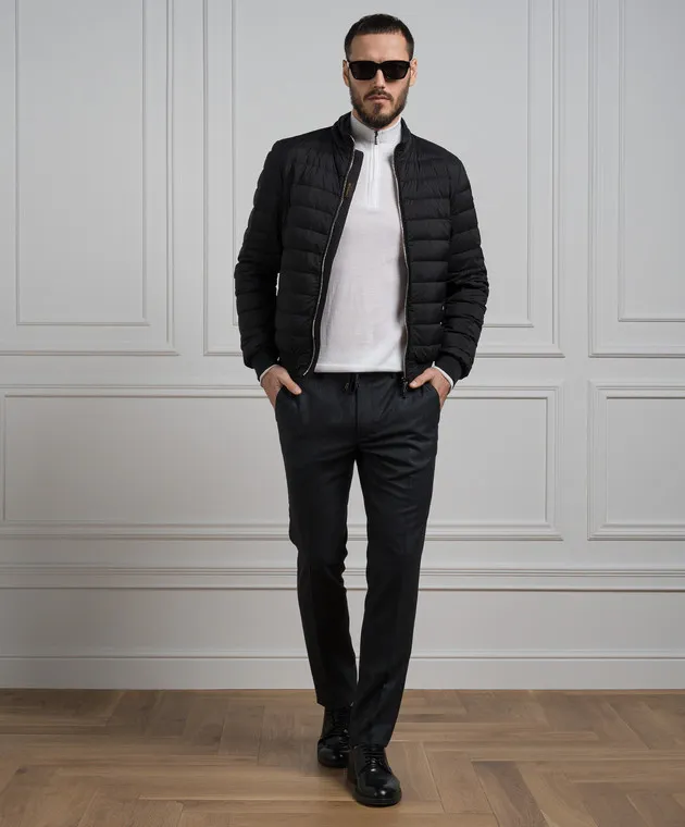MooRER White TERNIMLL wool jumper