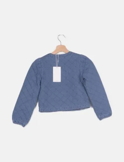 Name it Chaqueta azul acolchada