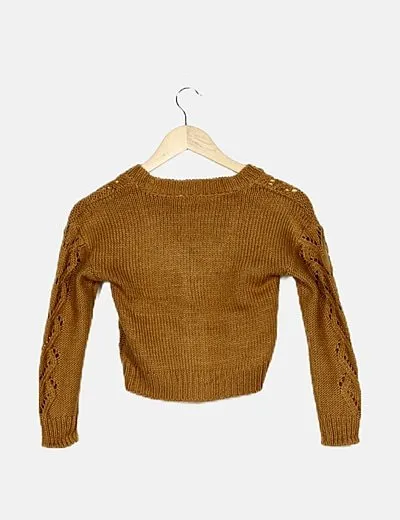 Name it Chaqueta punto bronce