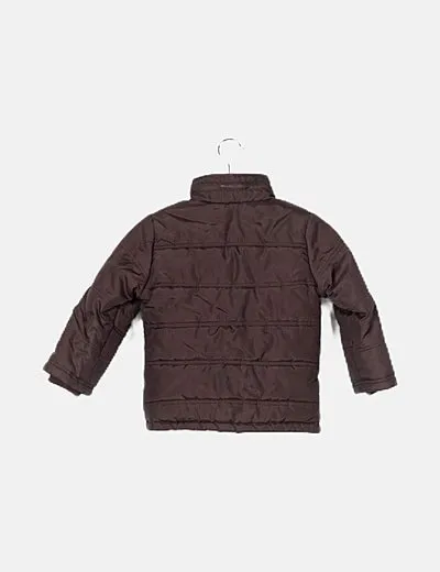 Nelblu Chaqueta acolchada marrón