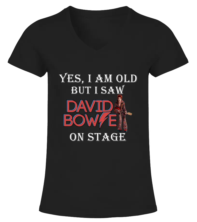New Style DBowie 8 Camiseta cuello pico Mujer