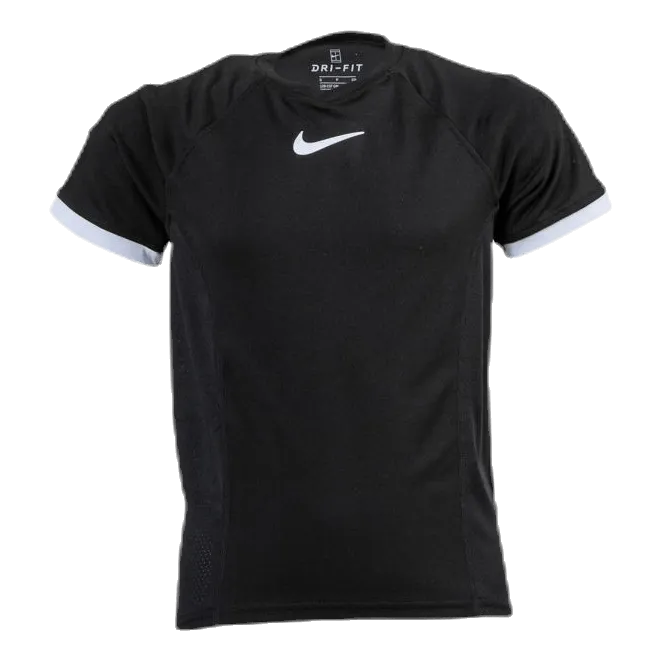Nike Court Dri-FIT SS JUNIOR Tee Black