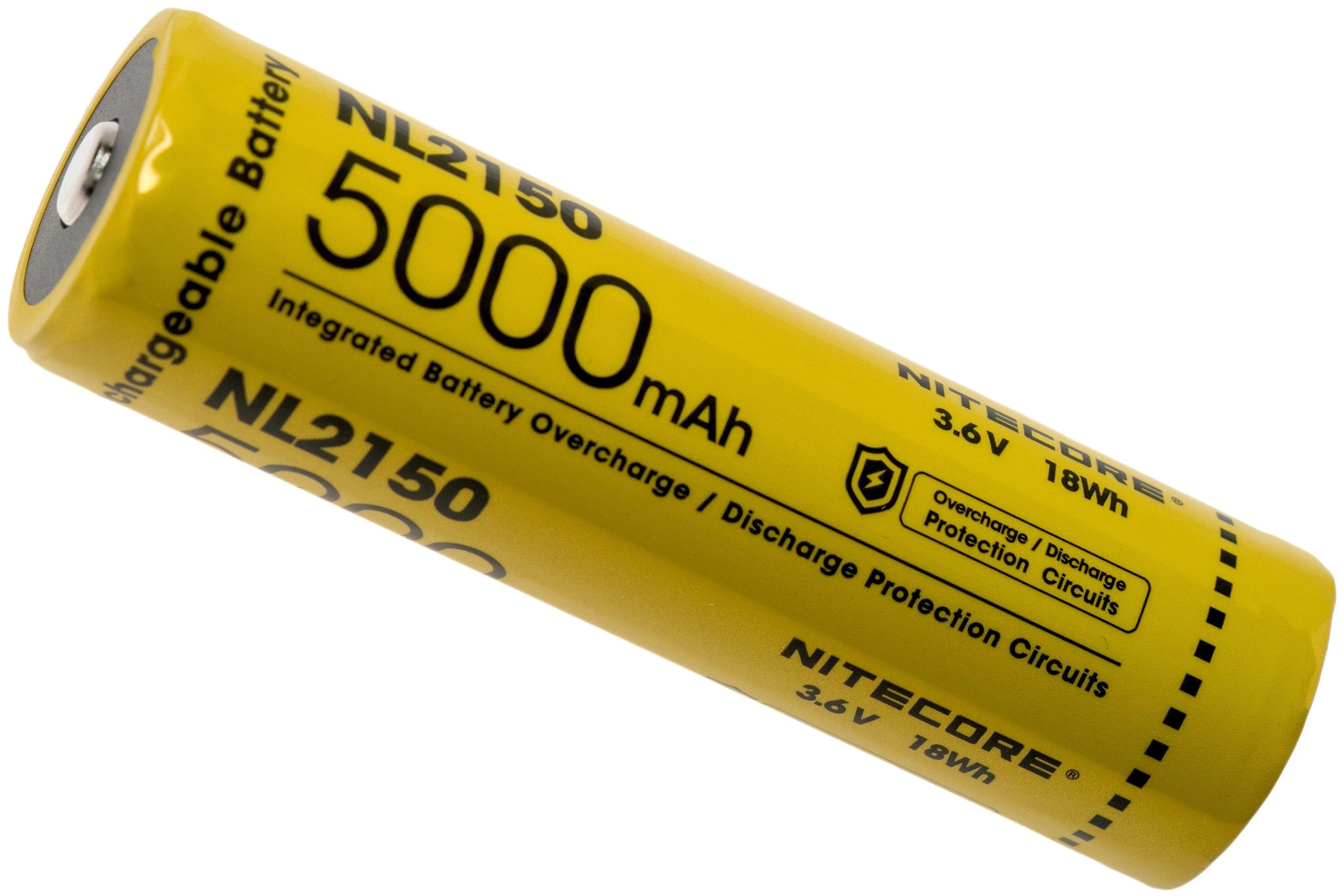 Nitecore NL2150 21700 Pila de iones de litio, 5000 mAh