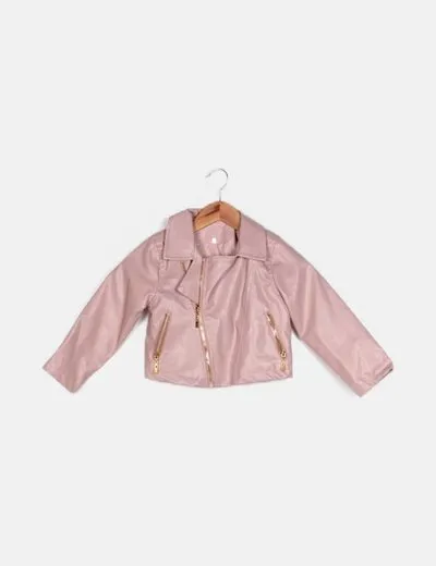 NoName Chaqueta rosa biker