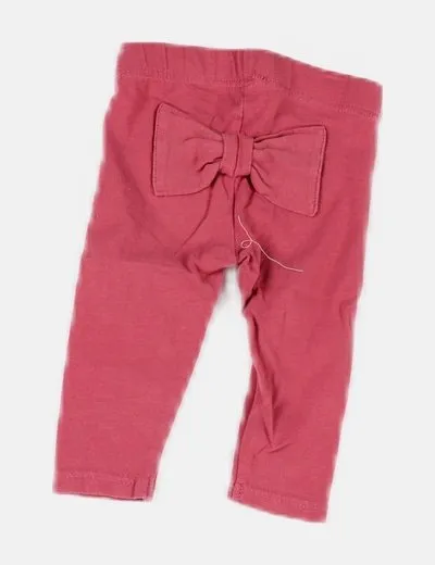 NoName Legging rosa detalle lazo