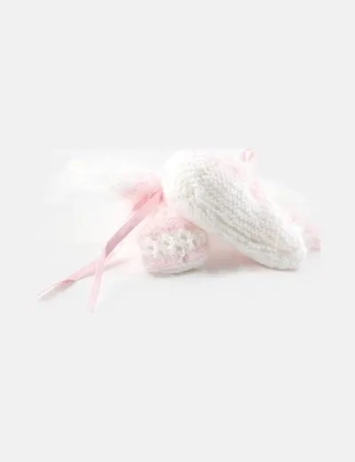 NoName Patuco blanco detalle lazo