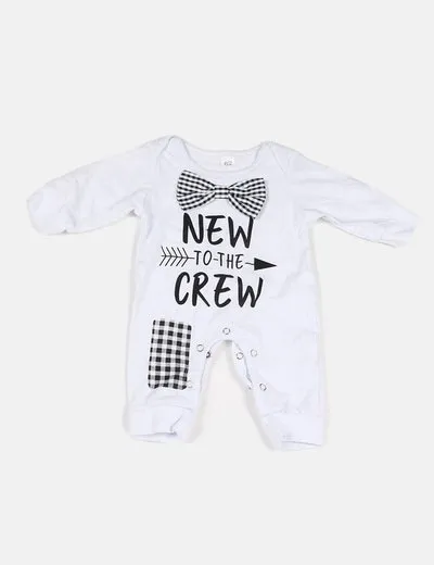 NoName Pijama blanco detalle lazo