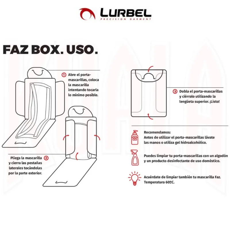 Nueva Mascarilla deportiva FAZ LURBEL SPORT BOX con caja