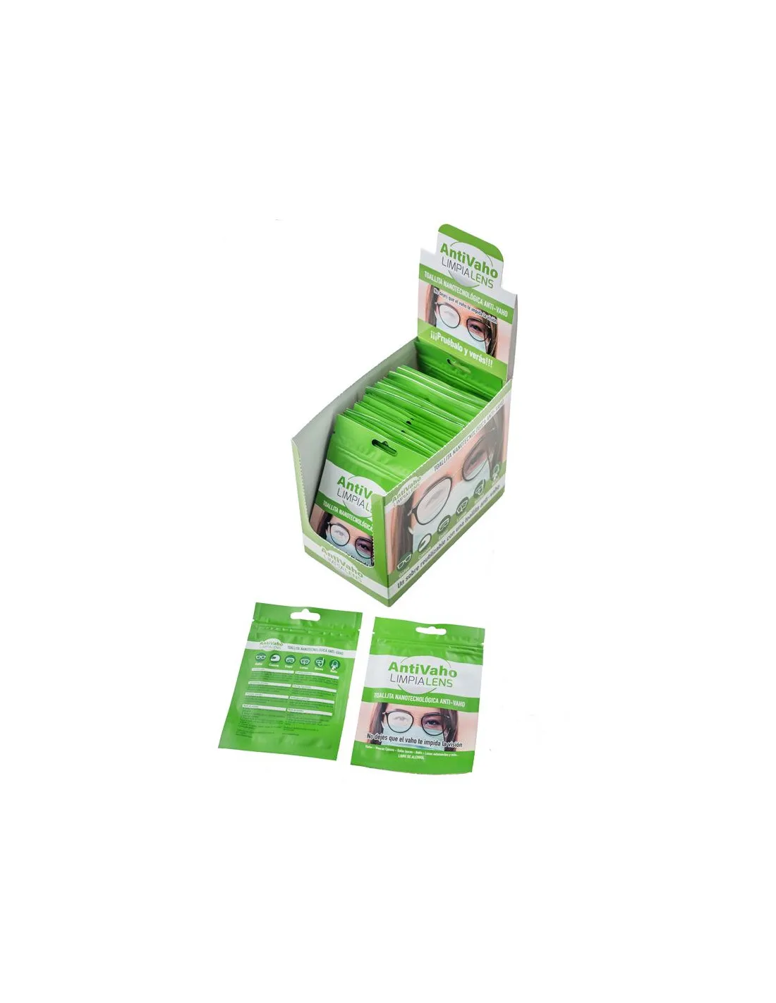 Pack 50 Toallitas Nanotecnológicas Limpialens Antivaho