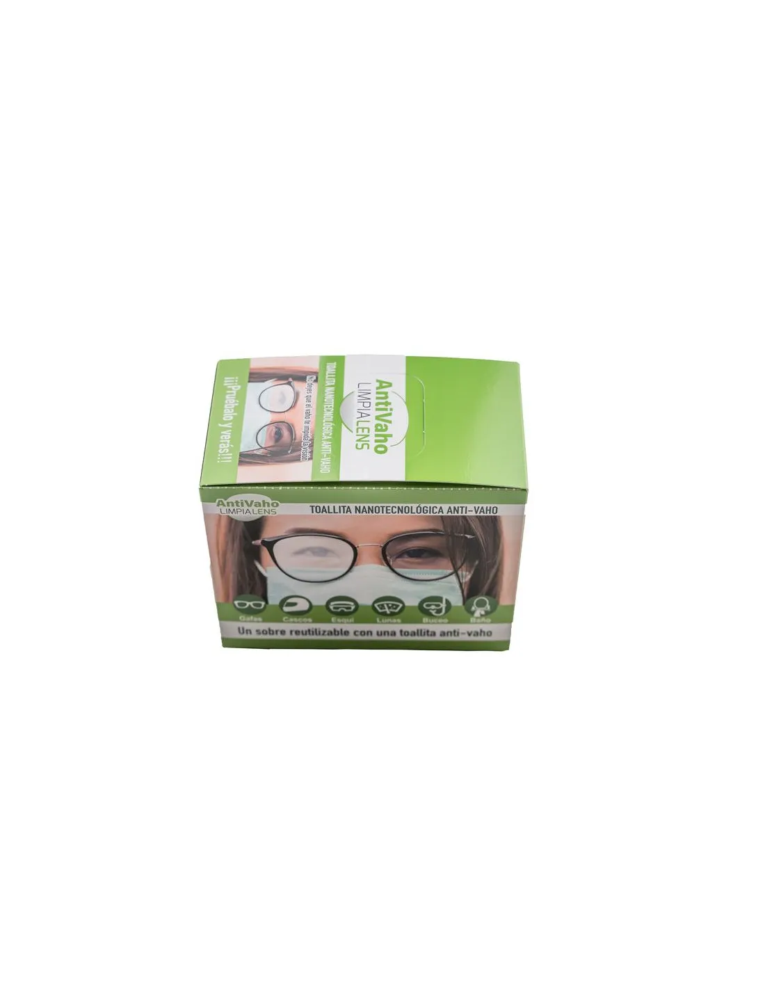 Pack 50 Toallitas Nanotecnológicas Limpialens Antivaho