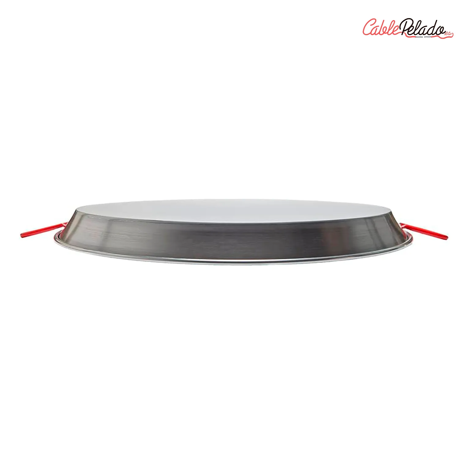 Paellera Valenciana Esmaltada 9 Personas 40 Cm  Plateado