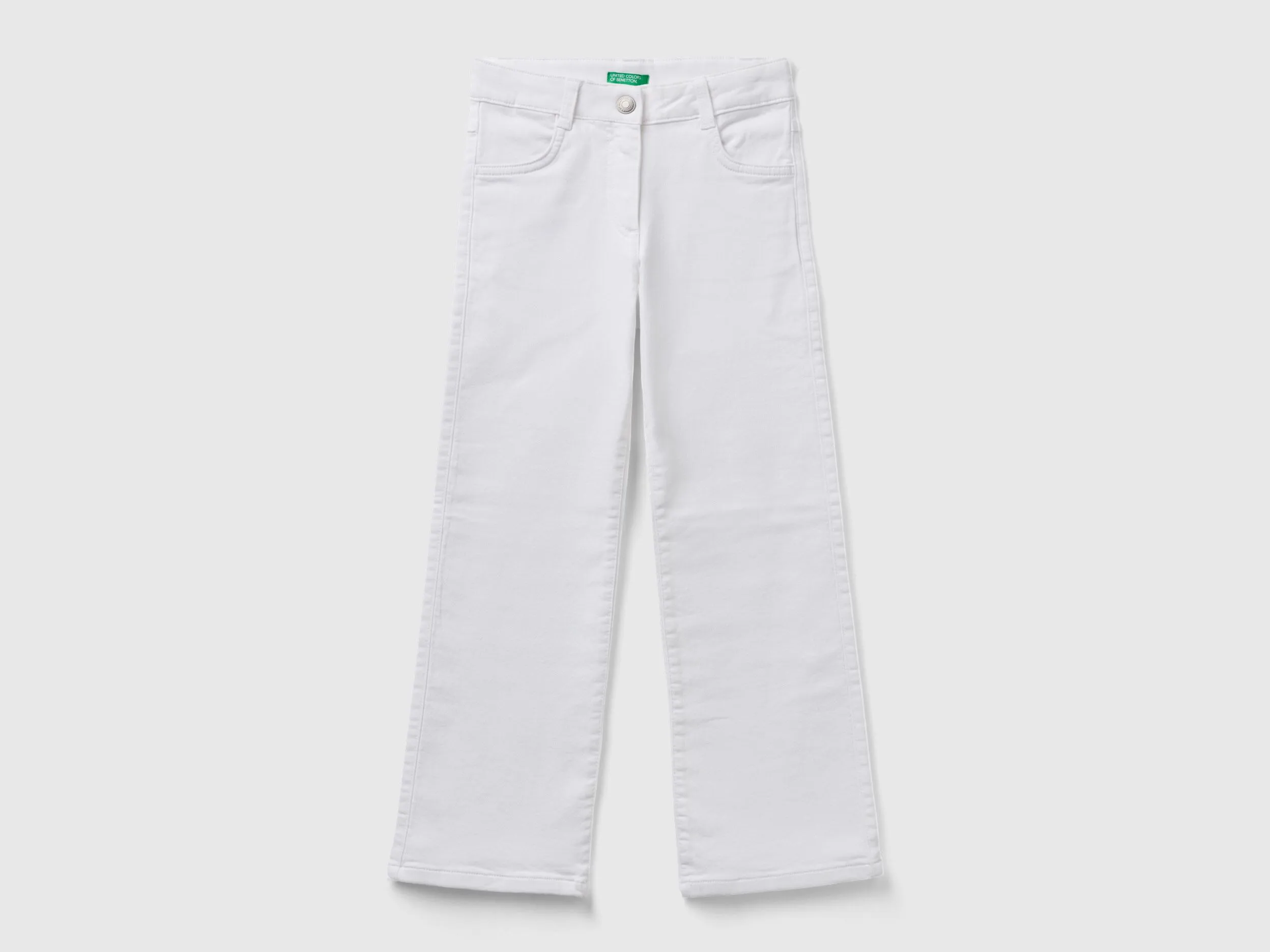 Pantalón acampanado elástico