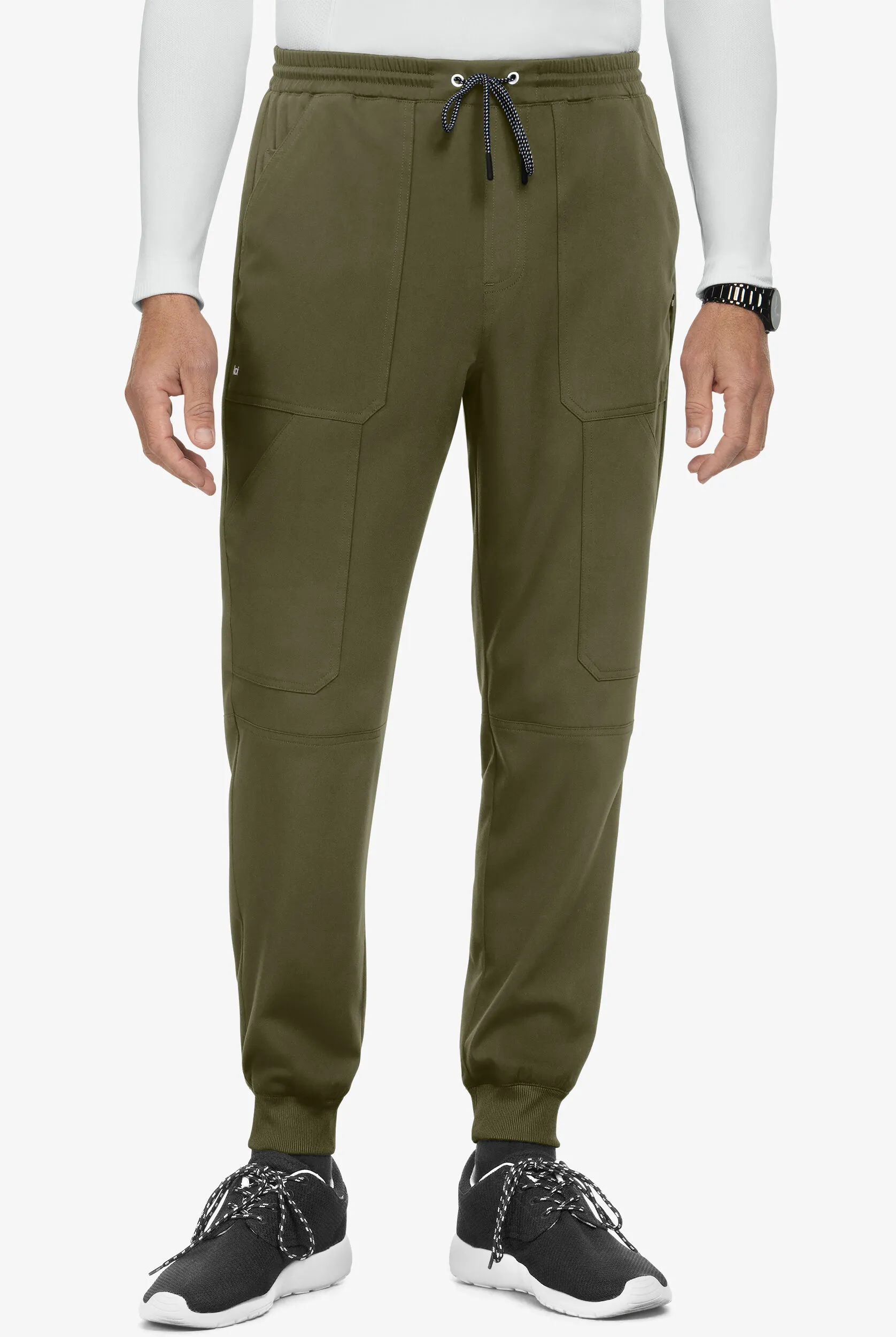 Pantalón médico Koi Next Gen Day to Night STRETCH estilo cargo jogger con 7 bolsillos para hombre