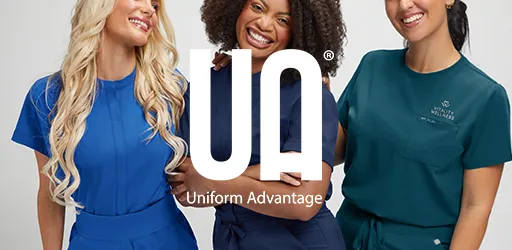 Pantalón médico UA Best Buy petite con cintura elástica y 2 bolsillos para mujer