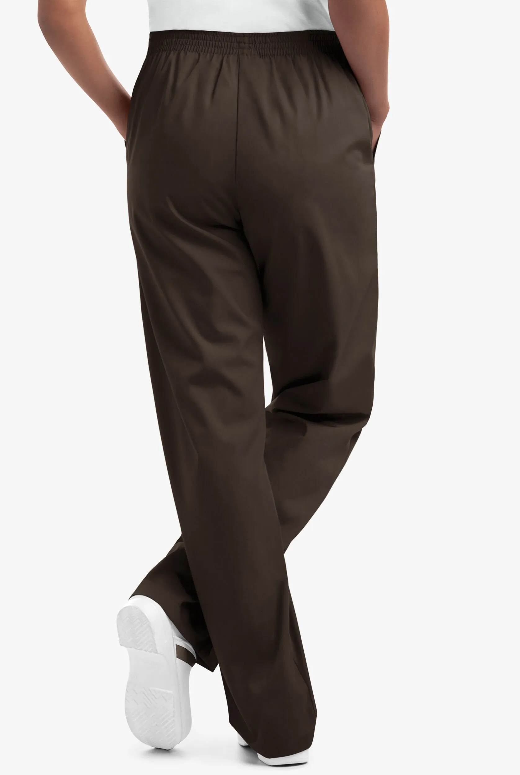 Pantalón médico UA Best Buy petite con cintura elástica y 2 bolsillos para mujer