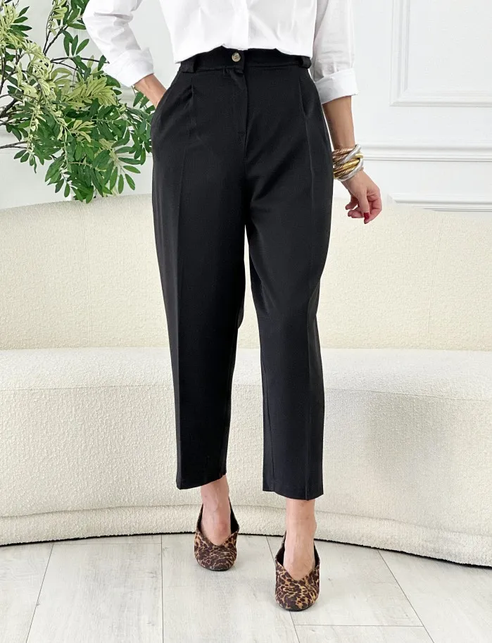 Pantalon Sastre Negro