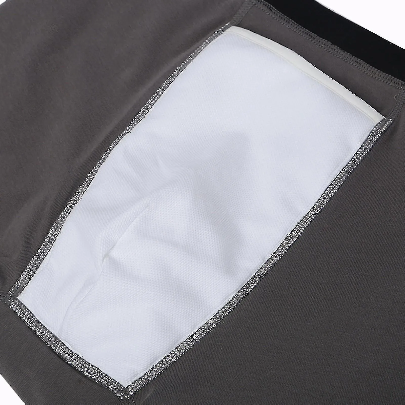 Pantalones para incontinencia Calzoncillos boxer para hombre Algodón lavable Gris reutilizable