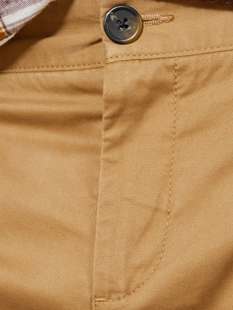 Pantalón chino slim - beige