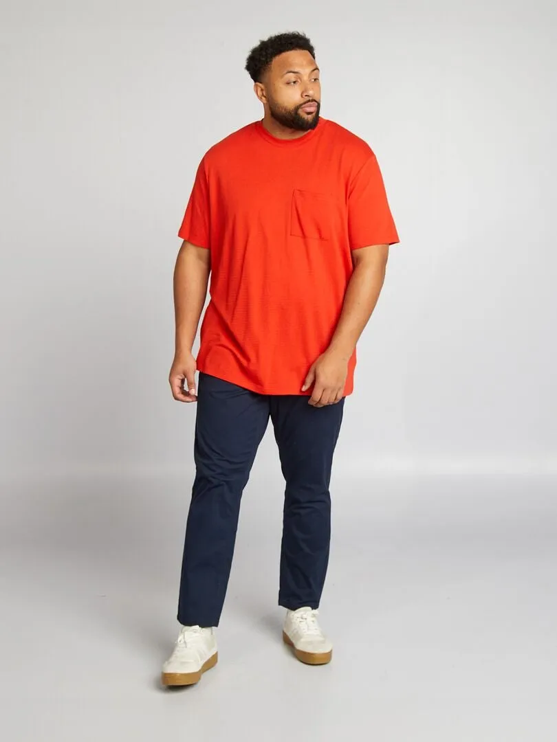 Pantalón chino slim L30 - azul