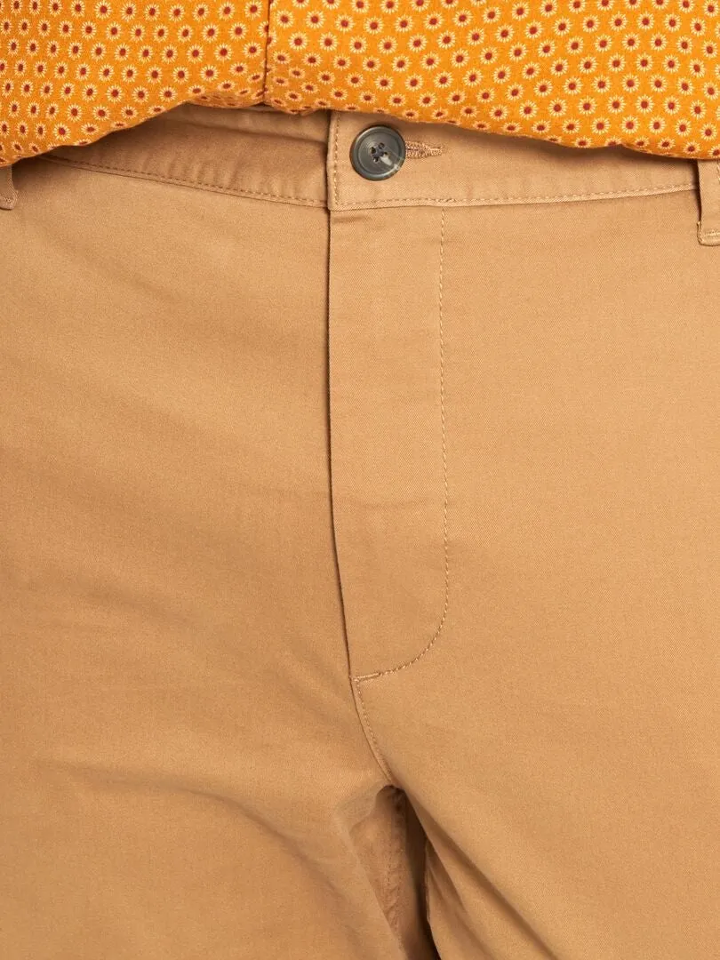 Pantalón chino slim L30 - marrón