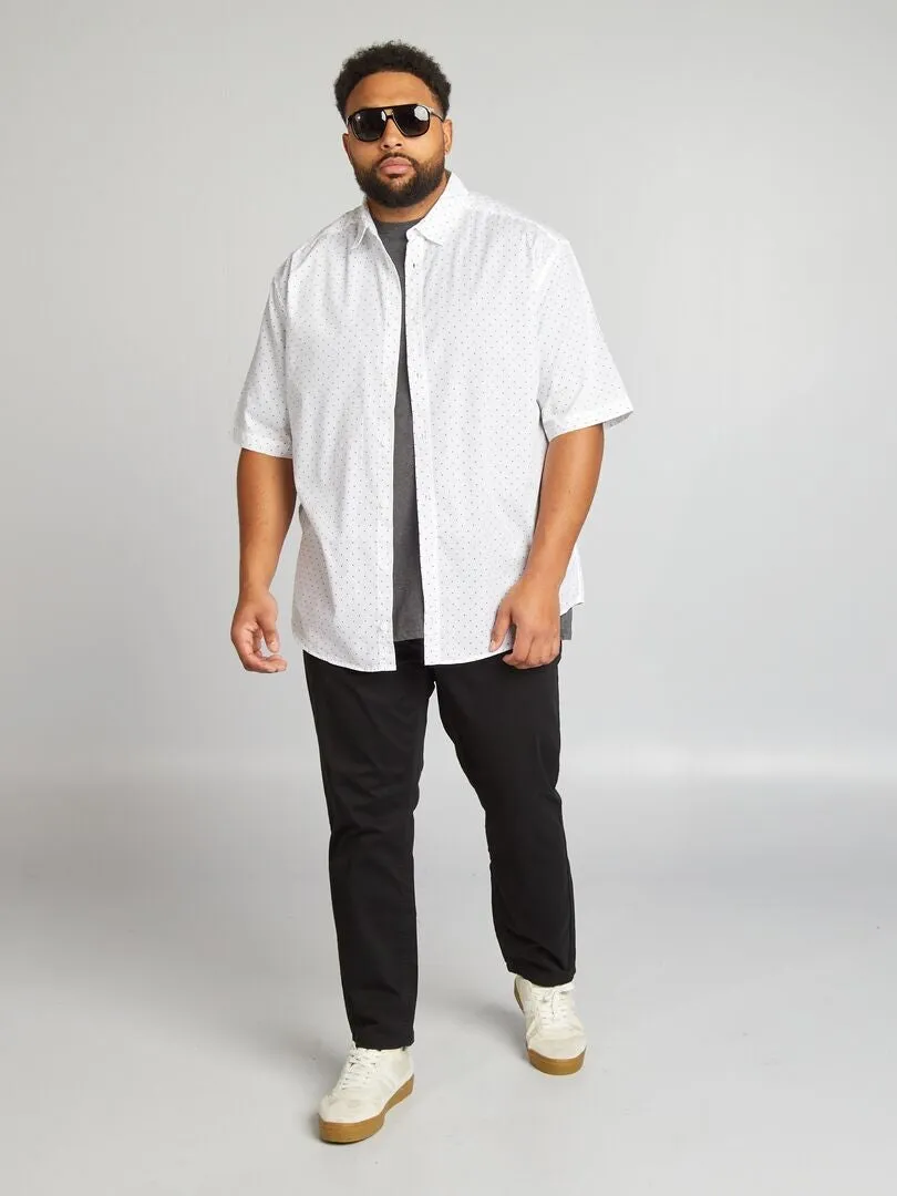 Pantalón chino slim L30 - Negro