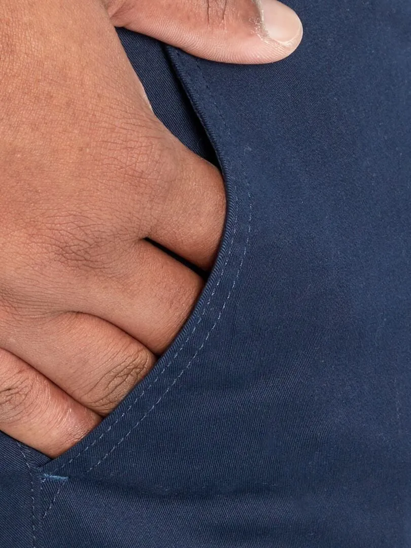 Pantalón chino slim L34 - azul