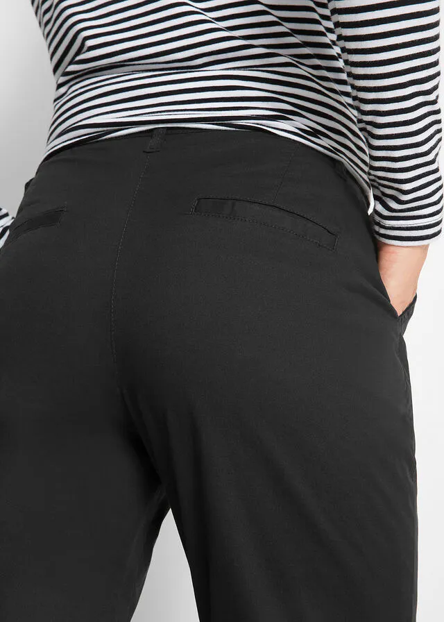 Pantalón chino térmico Negro