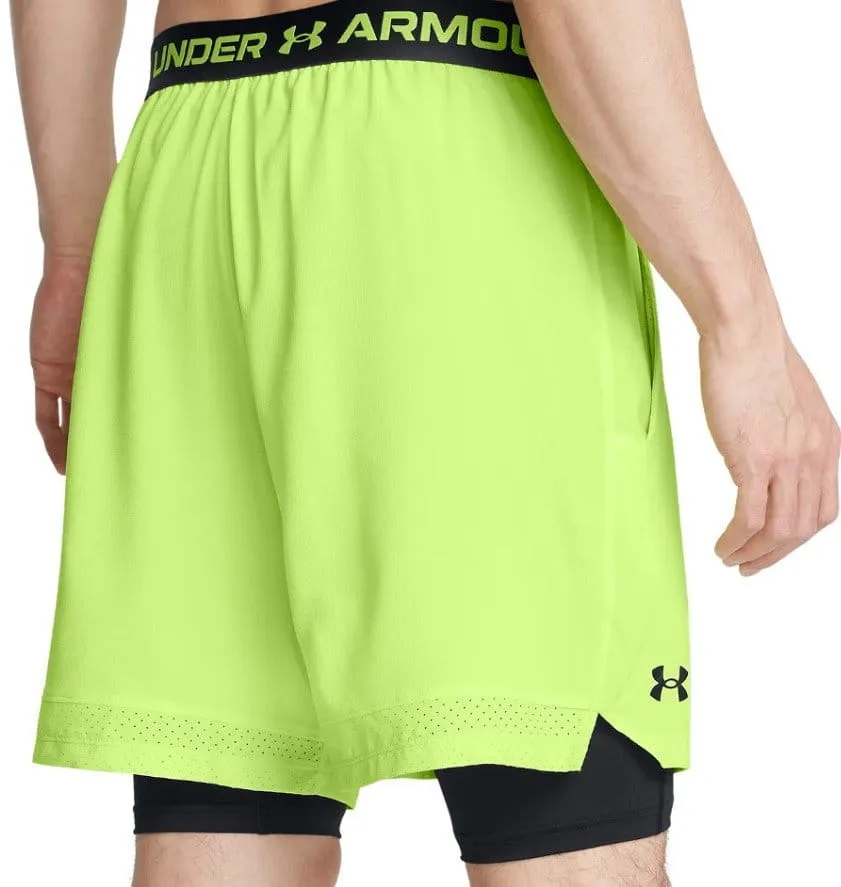 Pantalón corto Under Armour UA Vanish Woven 2in1 Sts-GRN