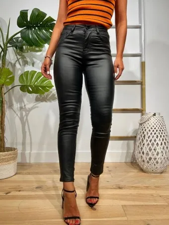 Pantalón Encerado KALIS Negro