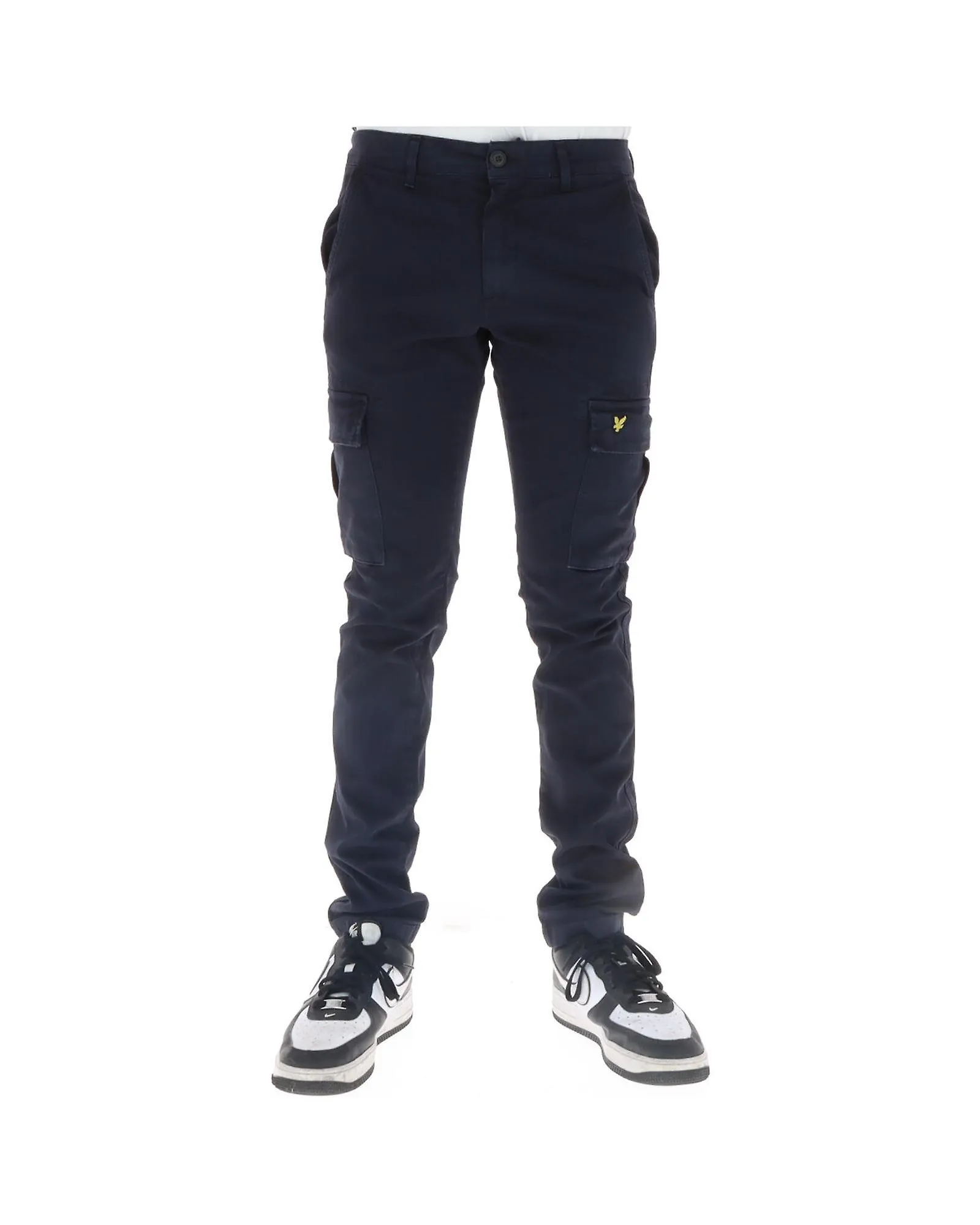 Pantalón estampado de Lyle & Scott con cierre de cremallera y botones