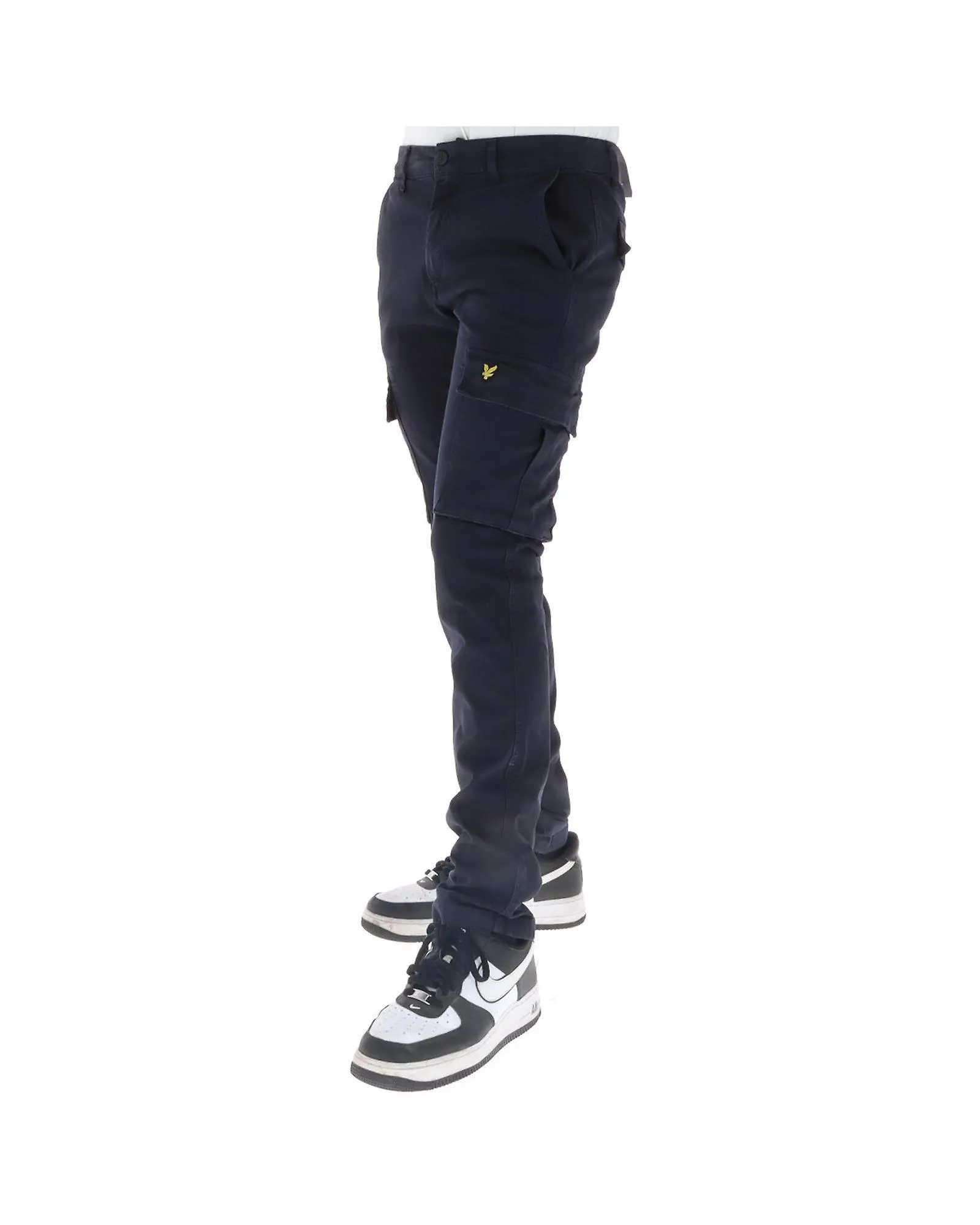 Pantalón estampado de Lyle & Scott con cierre de cremallera y botones