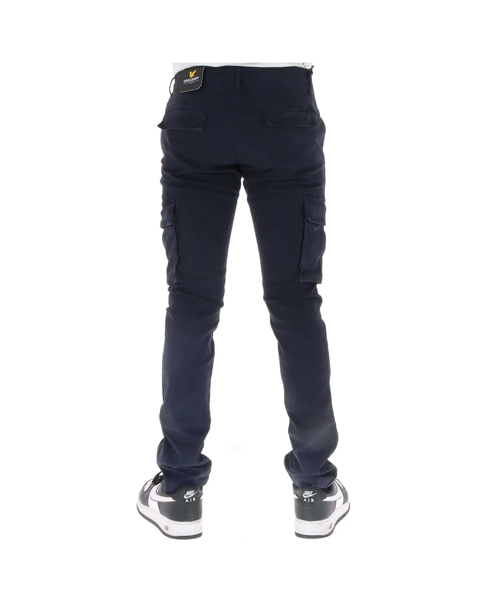 Pantalón estampado de Lyle & Scott con cierre de cremallera y botones