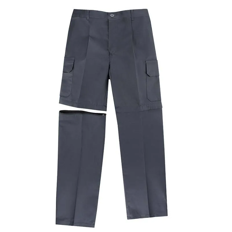 Pantalón multibolsillos y desmontable mediante cremallera
