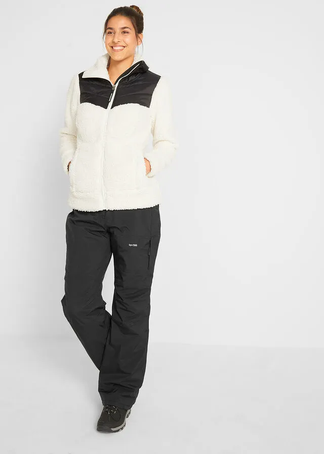 Pantalón térmico, impermeable Negro