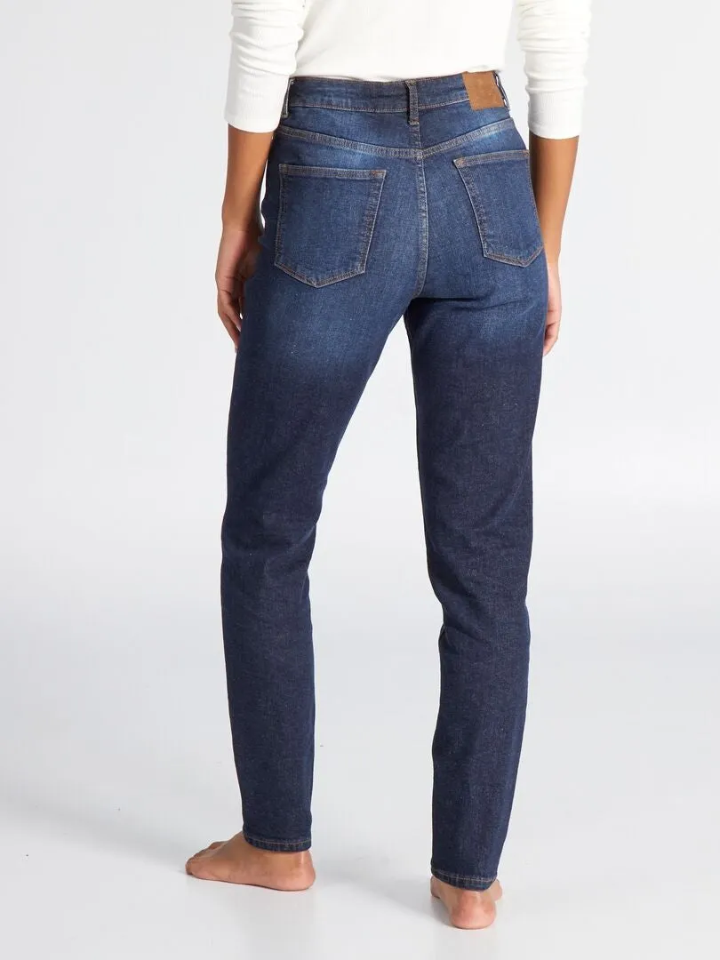 Pantalón vaquero slim - L34 - AZUL