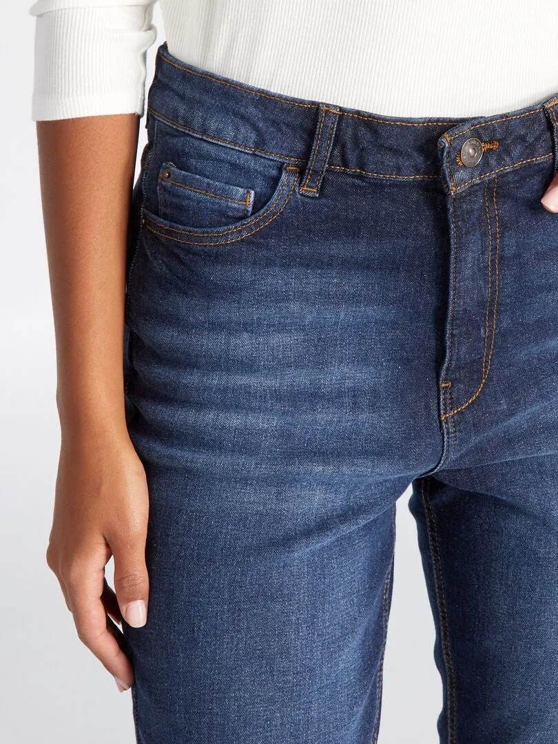 Pantalón vaquero slim - L34 - AZUL