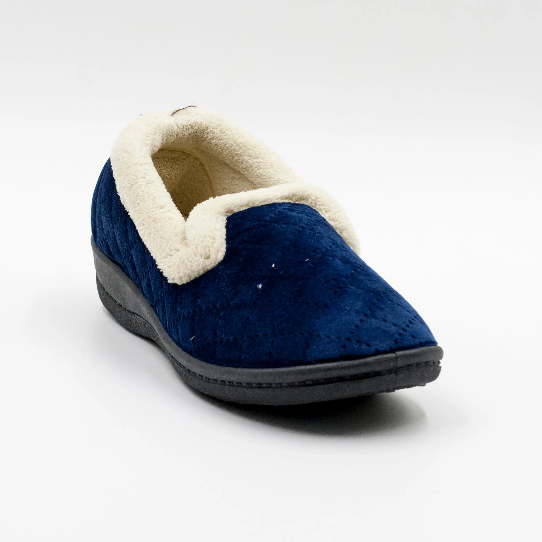 Passer Pantufla Mujer Cerrada color Azul