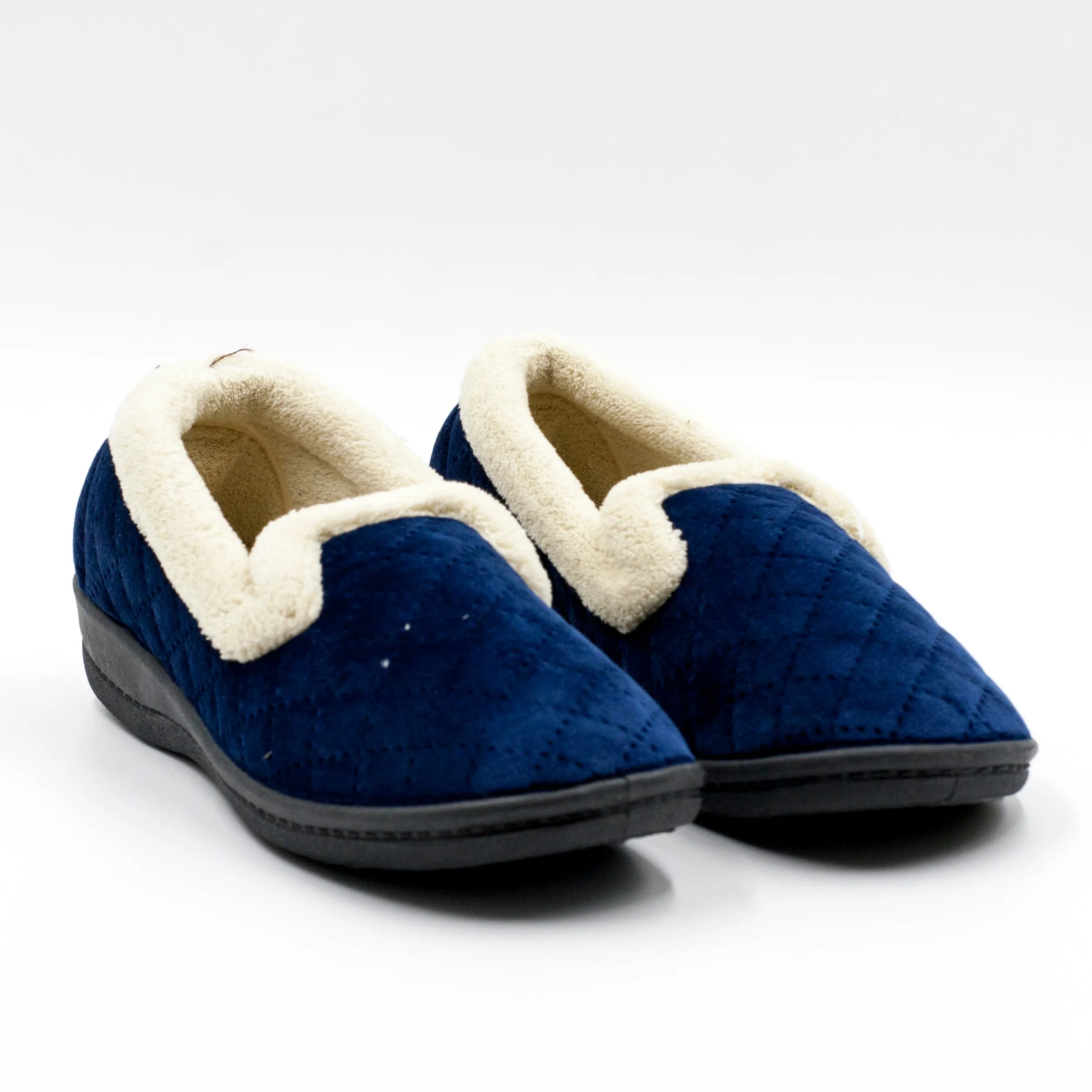 Passer Pantufla Mujer Cerrada color Azul