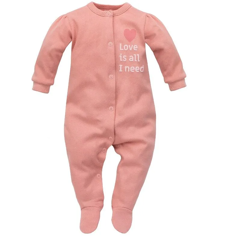 Pelele rosa de niña colección Spring Light