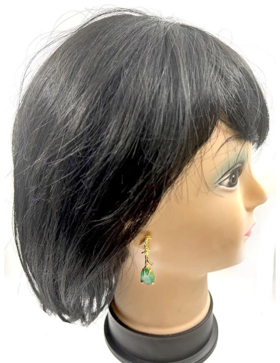 PENDIENTES VERDES MUY ELEGANTES PARA BODAS Y BAUTIZOS