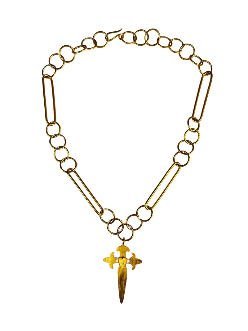 PEQUEÑAS INDULGENCIAS Collar Cruz