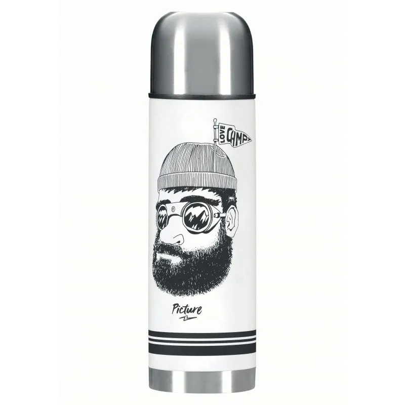 Picture Campei Botella aislada de 500 ml (blanca)