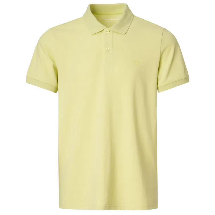 POLO CON DETALLE DE BRANDING HOMBRE SALSA